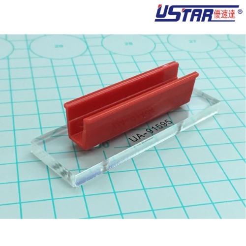 Eustar 91595R) Gundam plastic model sandpaper holder red