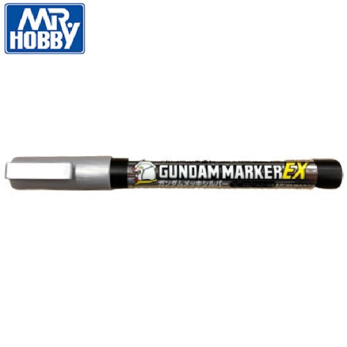 Gunze XGM100 Gundam Marker McGee Silver EX Chrome Marker Pen