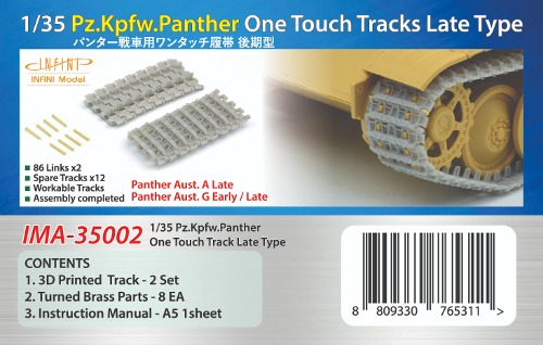  IMA-35002 35/1 Pz.Kpfw.Panther One Touch Tracks Late Type